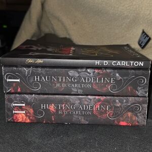 H&M Black and Red Haunting Adeline Book Set